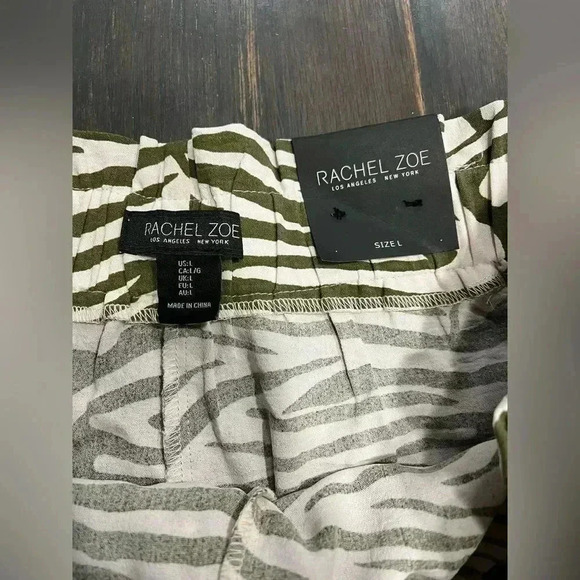 Stylish‎ Zebra Print High-Waisted Shorts with Tie Belt Summer Fashion F27 - Picture 6 of 6